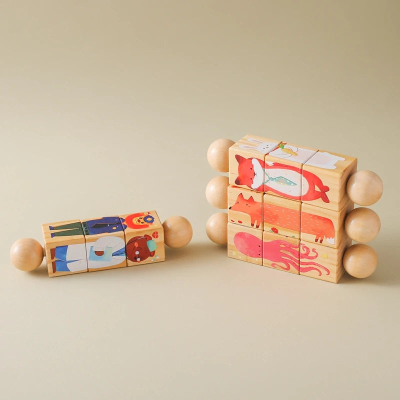 Wooden Rattle Toys