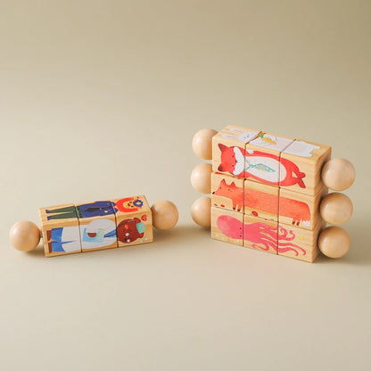 Wooden Rattle Toys