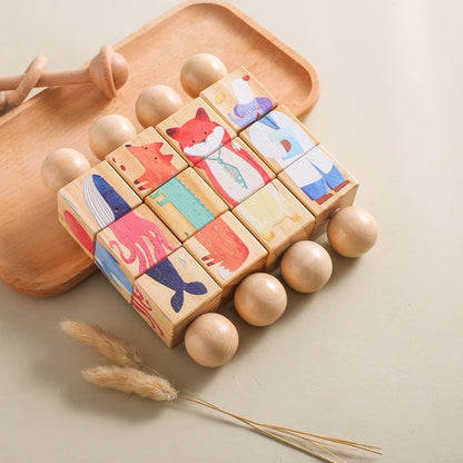 Wooden Rattle Toys