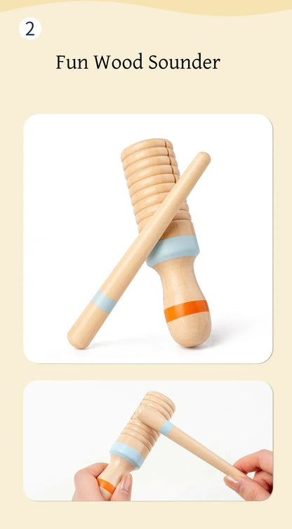 Wooden Percussion Musical Instrument Kits