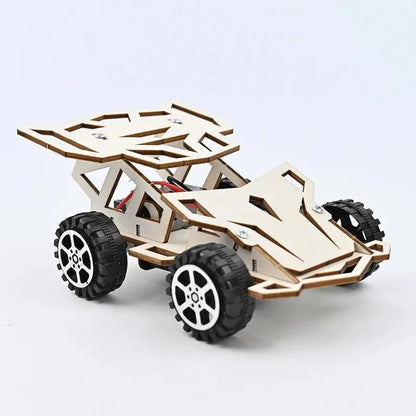 Rompecabezas de madera 3D Coche de control remoto mecánico y eléctrico