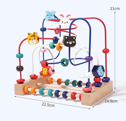 Montessori Wooden Abacus Toy