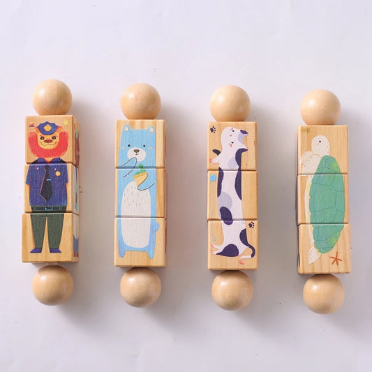 Wooden Rattle Toys