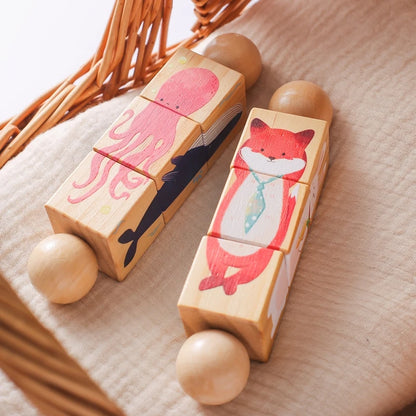 Wooden Rattle Toys