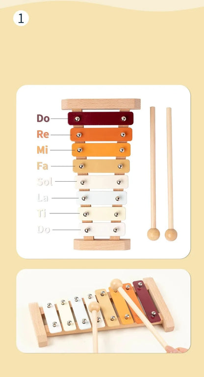 Wooden Percussion Musical Instrument Kits