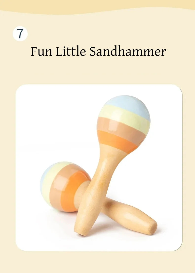 Wooden Percussion Musical Instrument Kits
