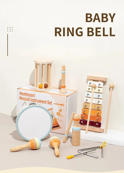 Wooden Percussion Musical Instrument Kits