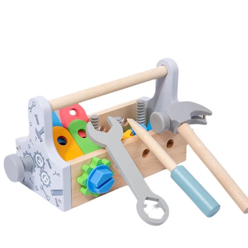 Montessori Wooden and Plastic Craft Kit Toy