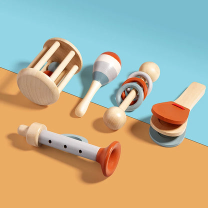 Wooden Percussion Musical Instrument Kits