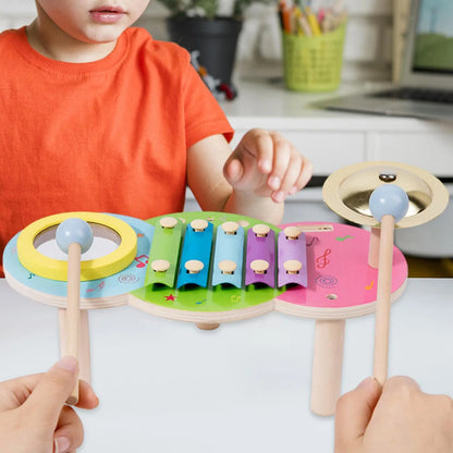 Montessori Wooden Percussion Musical Instruments Kit