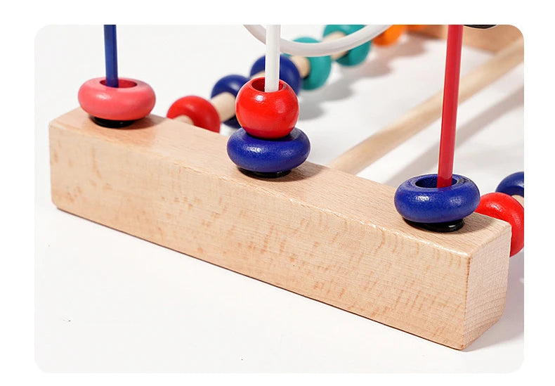 Montessori Wooden Abacus Toy
