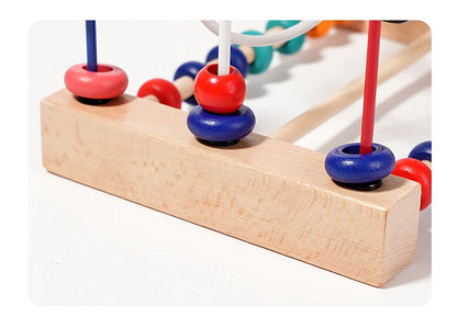 Montessori Wooden Abacus Toy