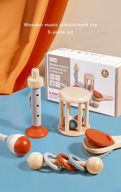 Wooden Percussion Musical Instrument Kits