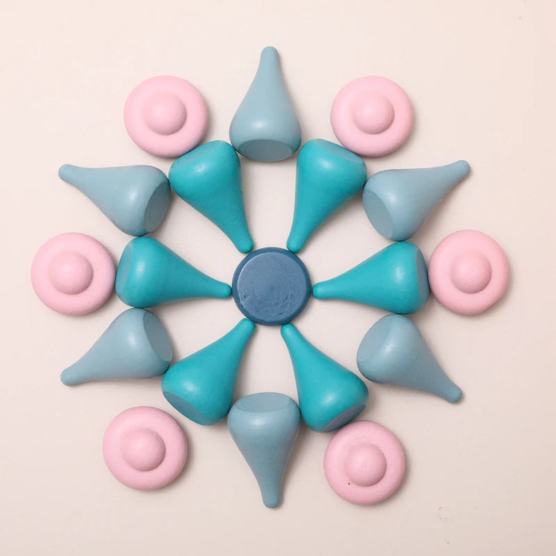 Montessori Wooden Block Creative Assembly Toys