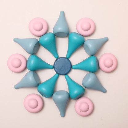 Montessori Wooden Block Creative Assembly Toys