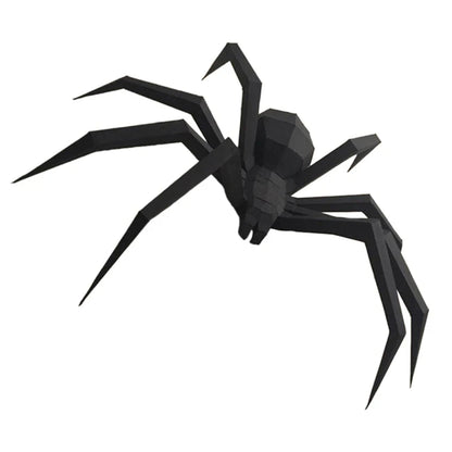 38cm Origami Wall Sculpture Halloween Spider 3D Paper DIY Assembly