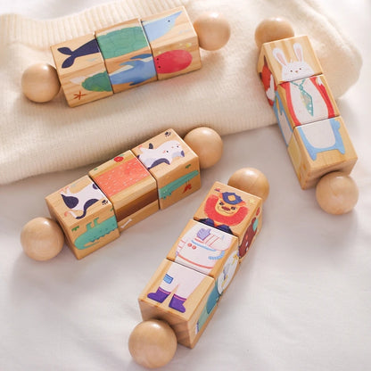 Wooden Rattle Toys