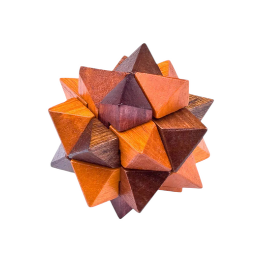 7.5x7.5x7.5 cm Wooden Puzzle