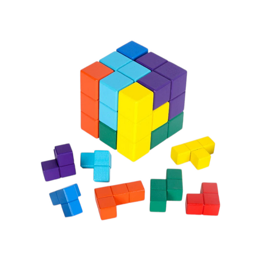 6x6x6 cm Wooden Puzzle
